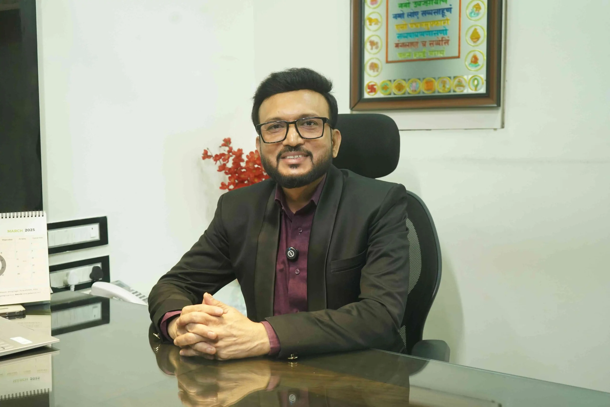 Mr. Vilas Raskar
 Finance Director, Gada Group