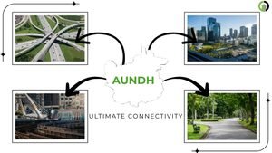 Aundh connectivity, green serinity and well developed infrastruture. 
